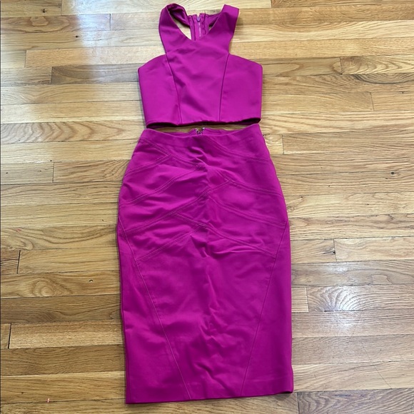Express Fuchsia Two-Piece Set - Picture 1 of 4